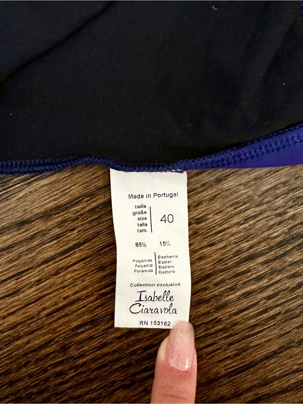 Ballet Rosa Violet Velvet Leotard - Picture 6 of 7